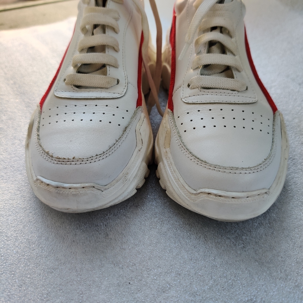Joshua*s Womens Zenith Fashion Sneakers Leather - Picture 8 of 11